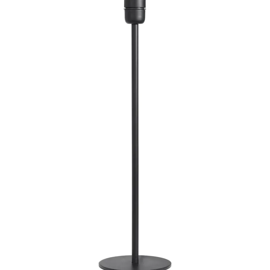 Pie de lámpara Base 55 cm, Negro mate