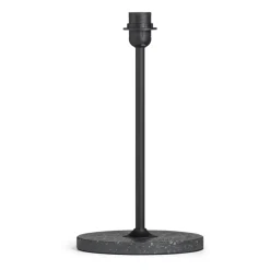 Pie de lámpara Common 39 cm, Soft black-black terrazzo