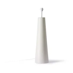 Pie de lámpara Cone XL, Cream