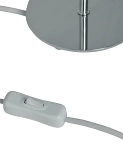 Pie de lámpara de mesa Line 35, Silver