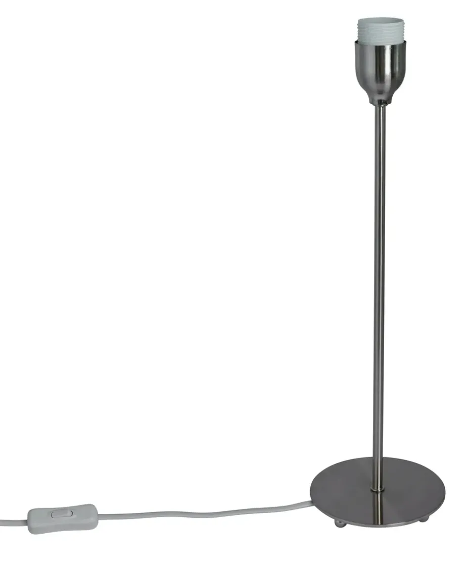 Pie de lámpara de mesa Line 45, Matt chrome