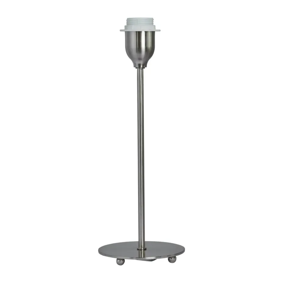 Pie de lámpara de mesa Line 35, Matt chrome