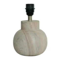Pie de lámpara de mesa Pella, Sandstone