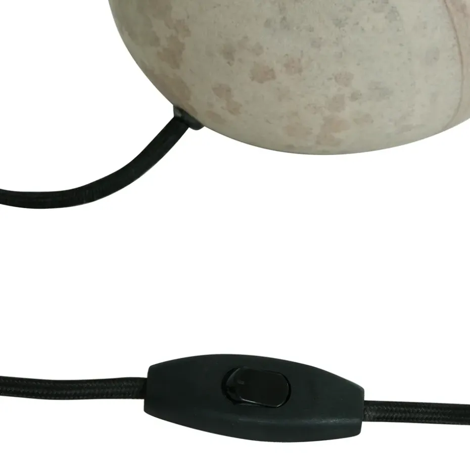 Pie de lámpara de mesa Pella, Sandstone