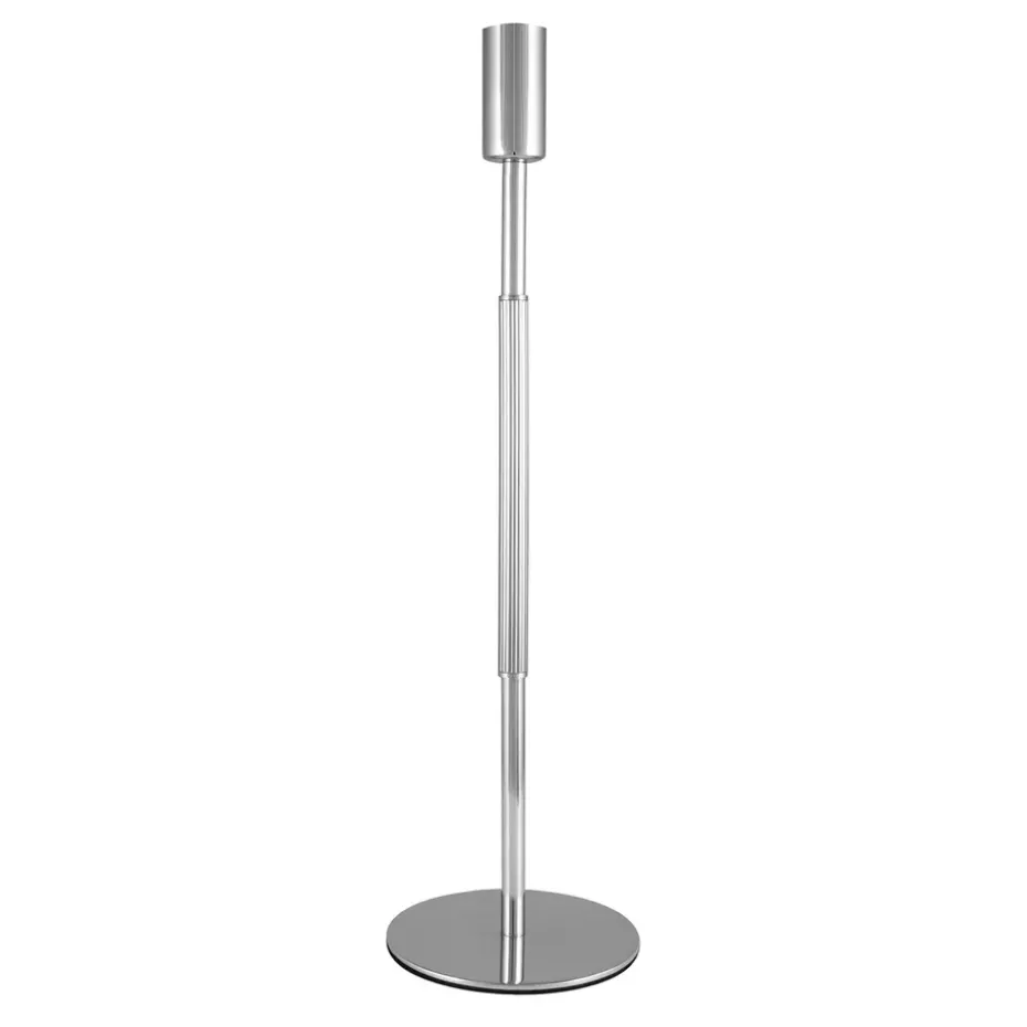 Pie de lámpara Elsa 40 cm, cromo
