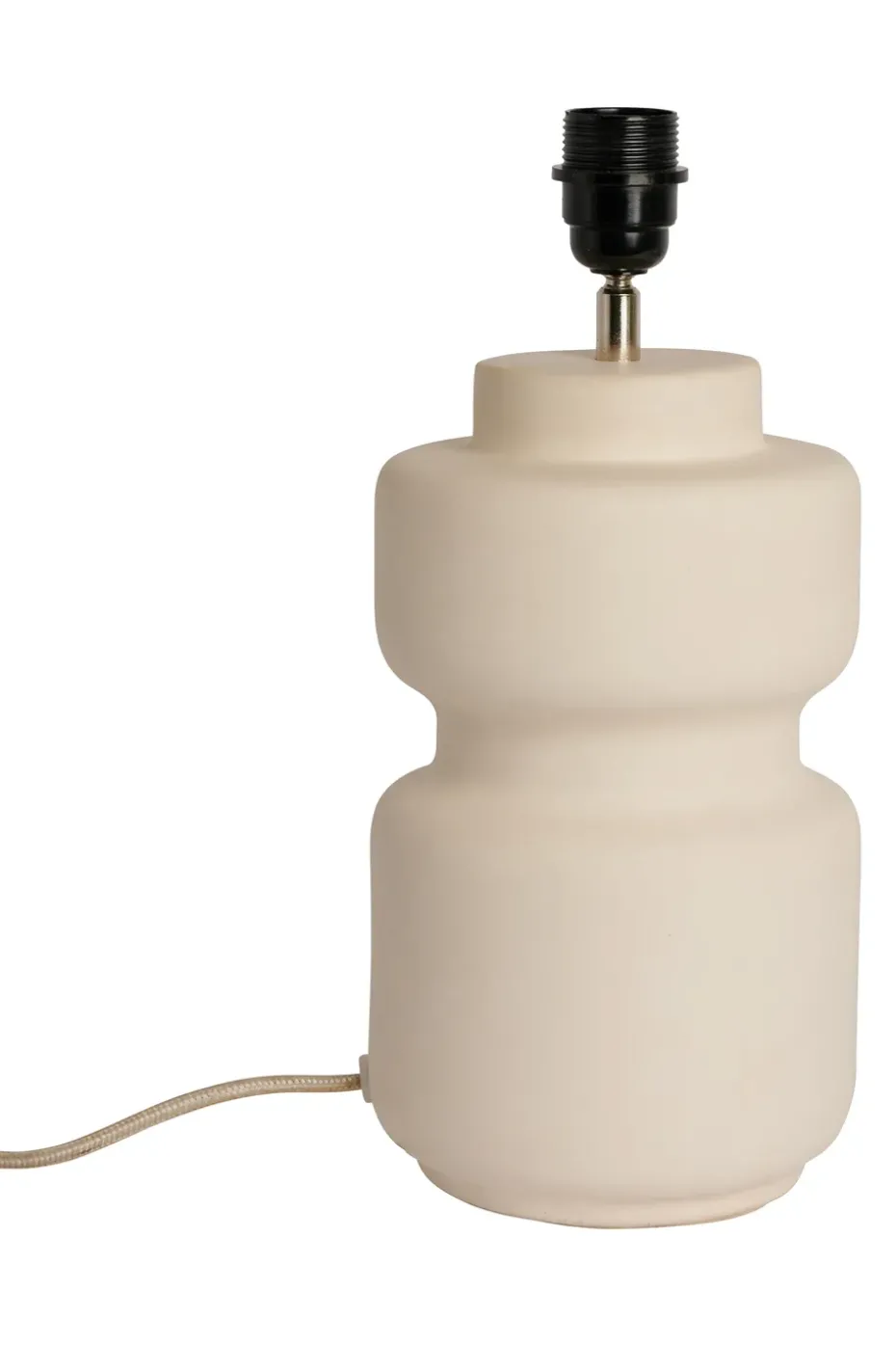 Pie de lámpara Evy 37 cm, White-ivory