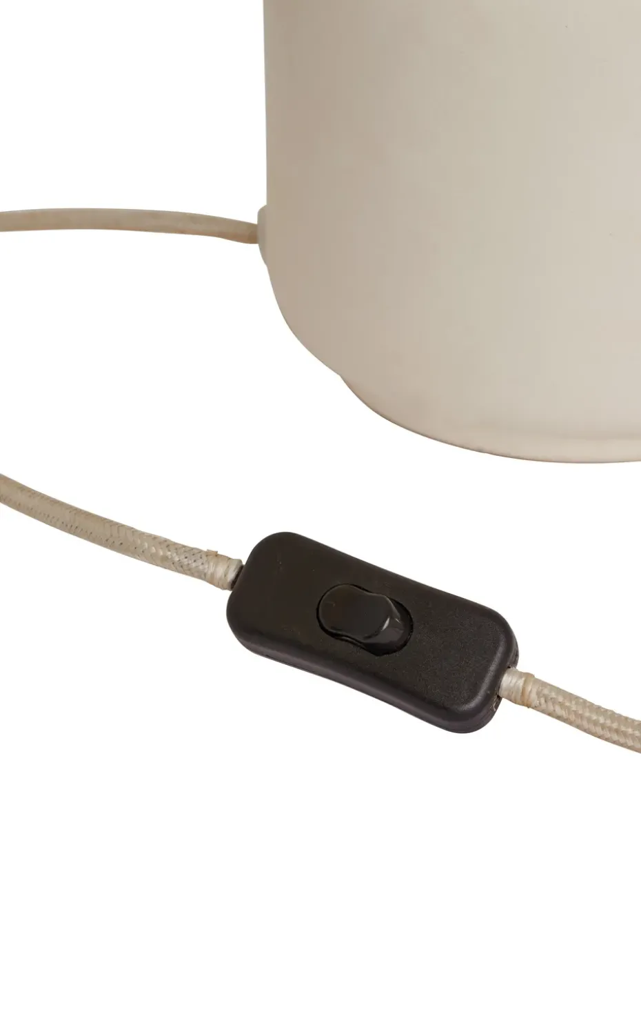 Pie de lámpara Evy 37 cm, White-ivory