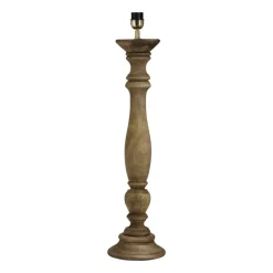 Pie de lámpara Lodge aged brown, 46 cm