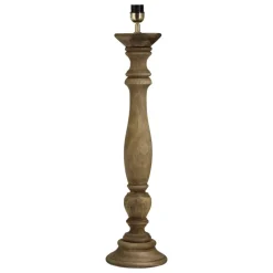 Pie de lámpara Lodge aged brown, 63 cm
