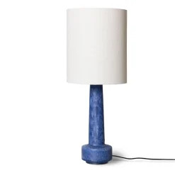 Pie de lámpara Retro gres, Blue