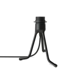 Pie de lámpara Tripod Base, negro