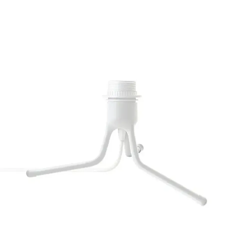 Pie de lámpara Tripod Base, blanco