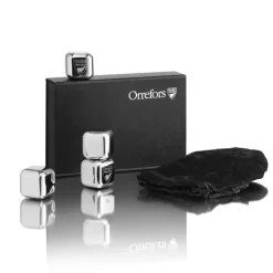 Piedras para whisky City, acero inoxidable