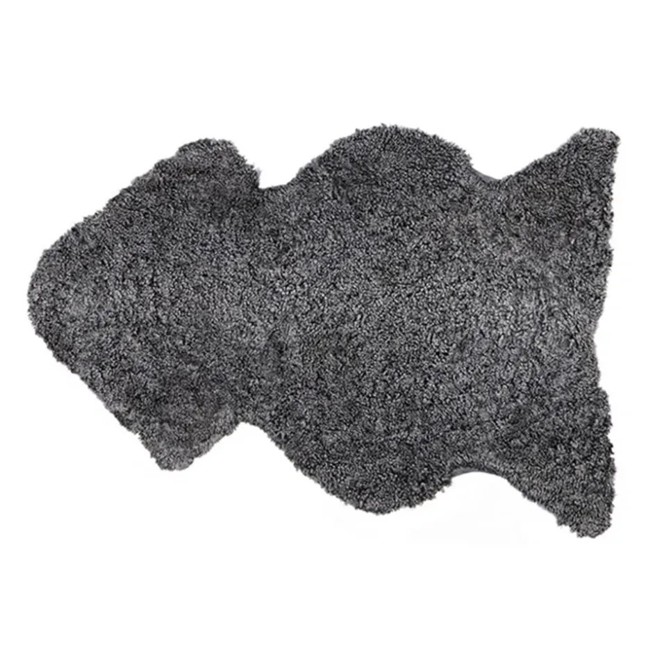 Piel de oveja Ella, negro grafito