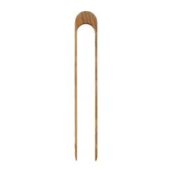 Pinza Raw teak 23 cm, Marrón
