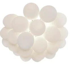 Plafón Gross Ø50 cm, Blanco mate