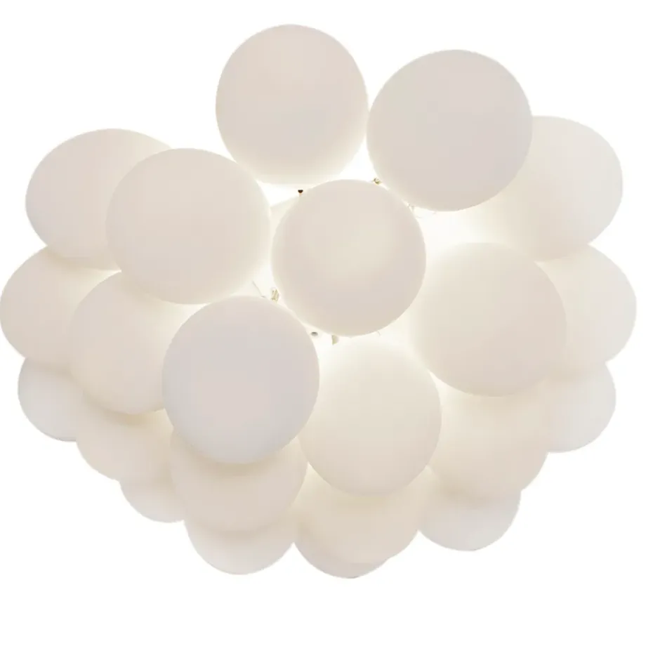 Plafón Gross Ø50 cm, Blanco mate