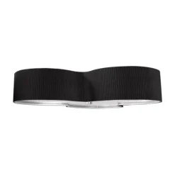 Plafón Kolme 70, Negro