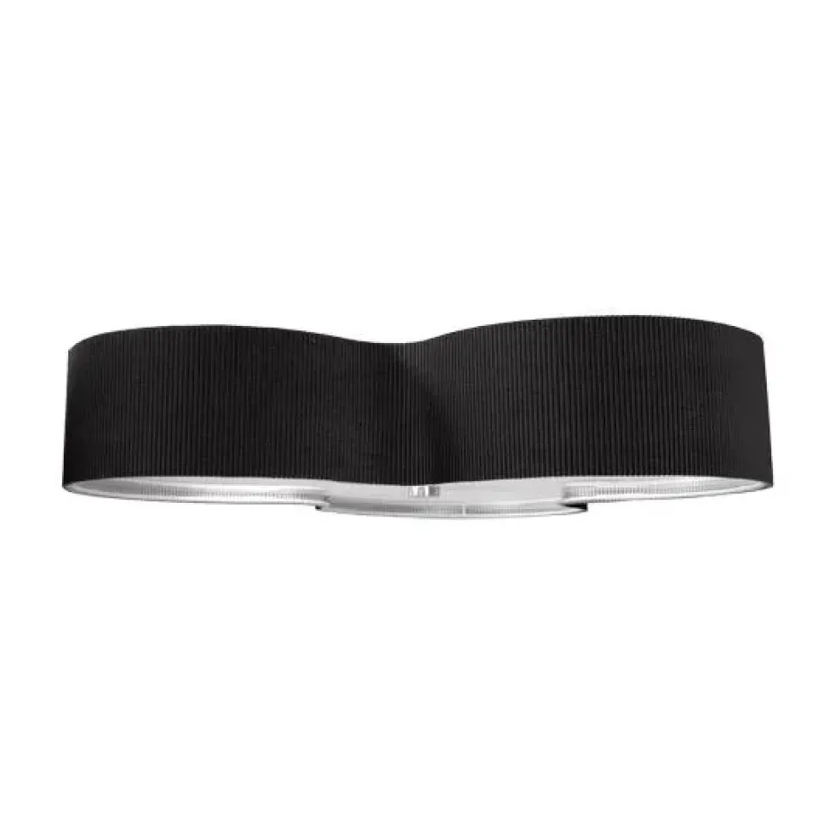 Plafón Kolme 70, Negro