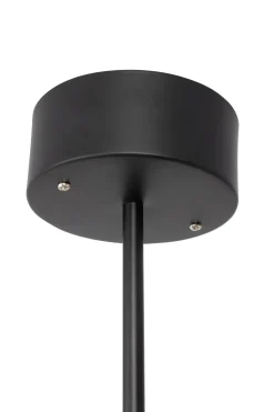 Plafón Matisse Ø60 cm, negro-blanco