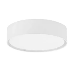 Plafón Sam Ø33 cm, blanco