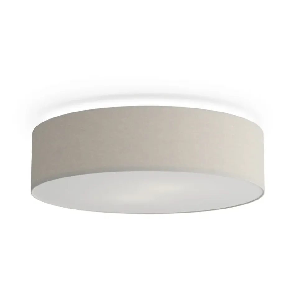 Plafón Soft Ø44 cm, lana blanca