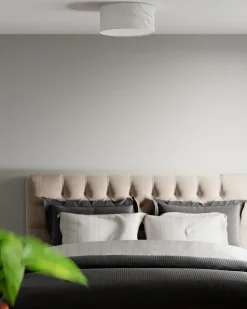 Plafón Vita Ø40 cm, Blanco