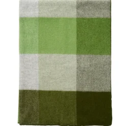 Plaid de lana Block 130x180 cm, Green