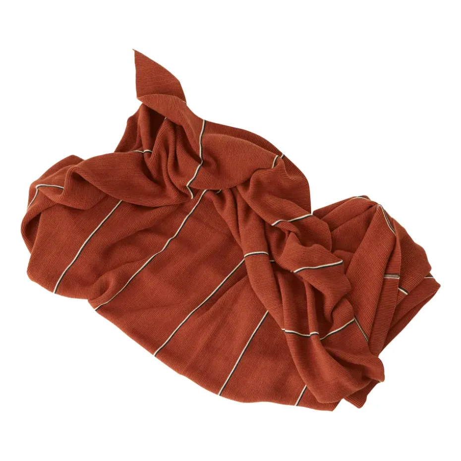 Plaid Rivi 134x184 cm, Nutmeg