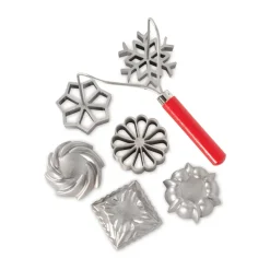 Plancha para hacer struva y krustader Nordic Ware, Rojo
