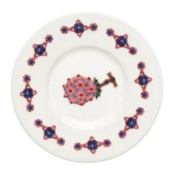 Platillo de café Taika Sato Ø16 cm, Blanco-multicolor