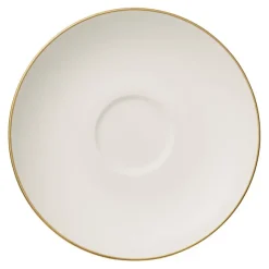 Platillo para té Anmut Gold, blanco
