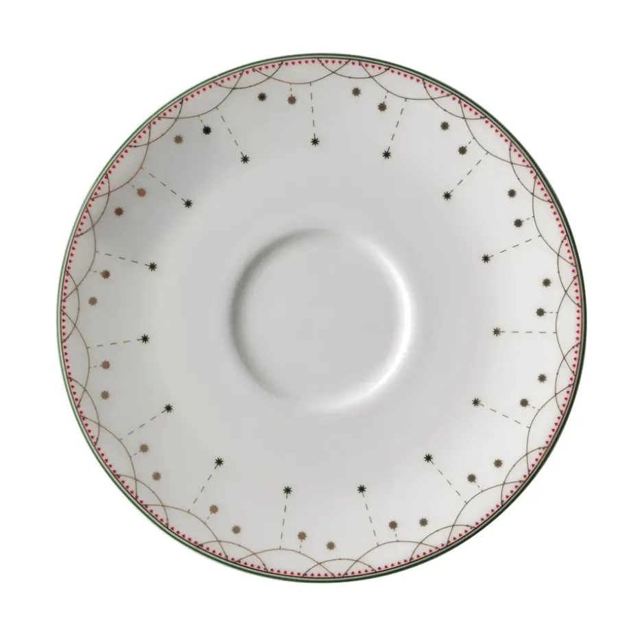 Platillo para taza 30 cl Julemorgen, blanco