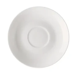 Platillo taza de café Jade, blanco