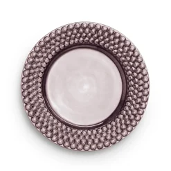 Plato Bubbles 28 cm, ciruela