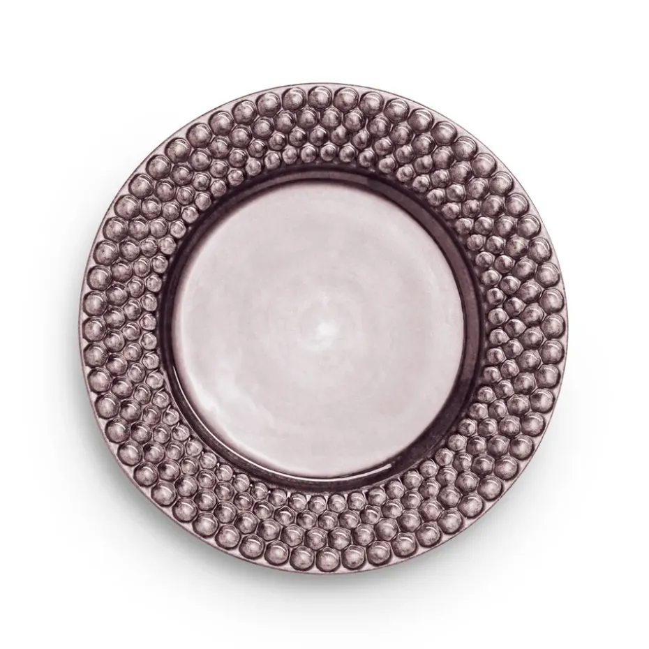 Plato Bubbles 28 cm, ciruela
