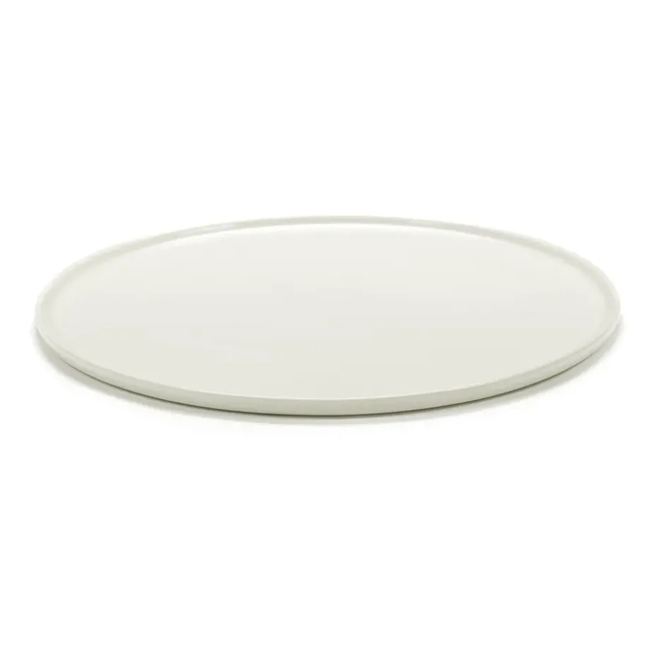 Plato Cena sin borde L Ø26 cm, Ivory
