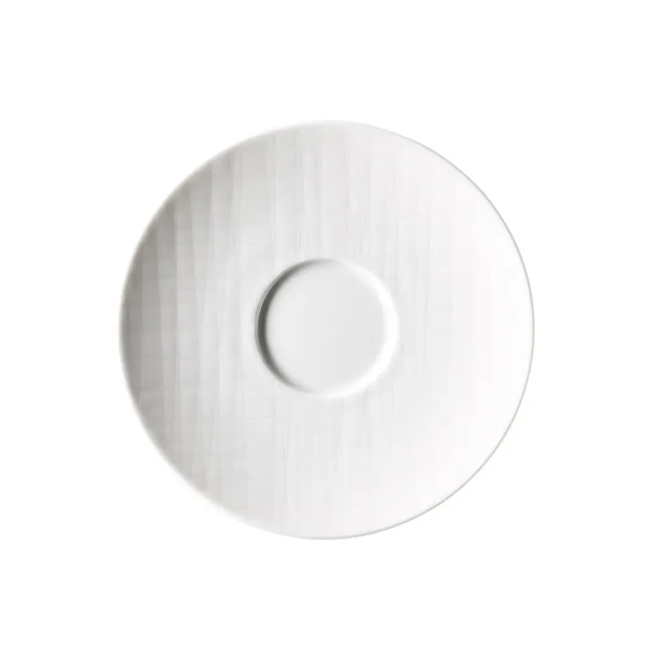 Plato de café Mesh, blanco