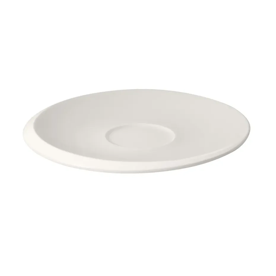 Plato de café NewMoon Ø17 cm, blanco