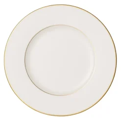 Plato de ensalada Anmut Gold, blanco