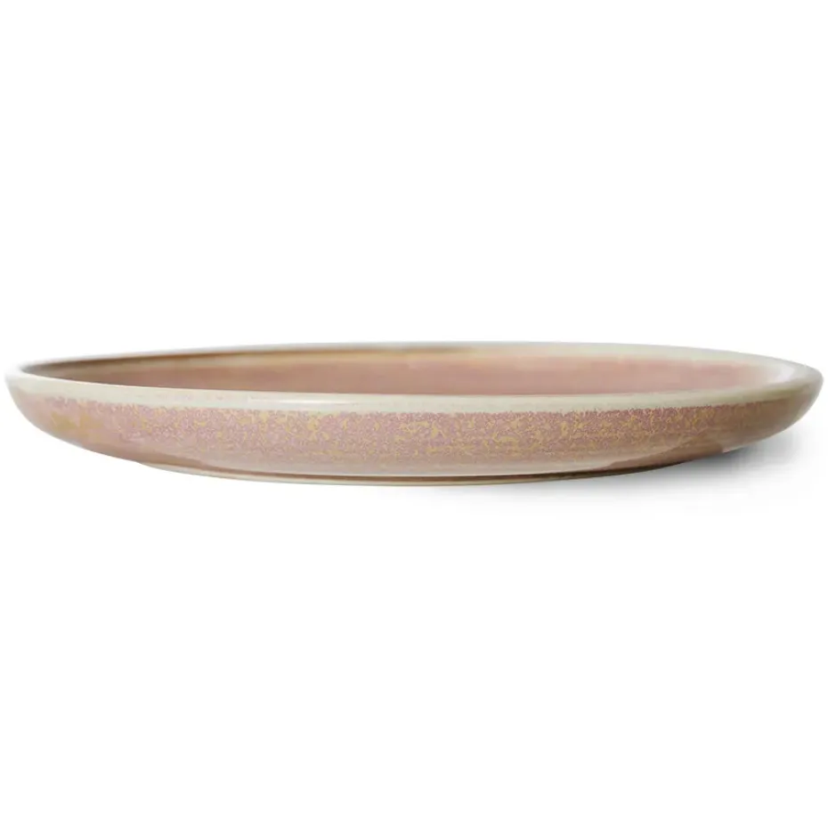 Plato de mesa Home Chef Ø26 cm, Rustic pink