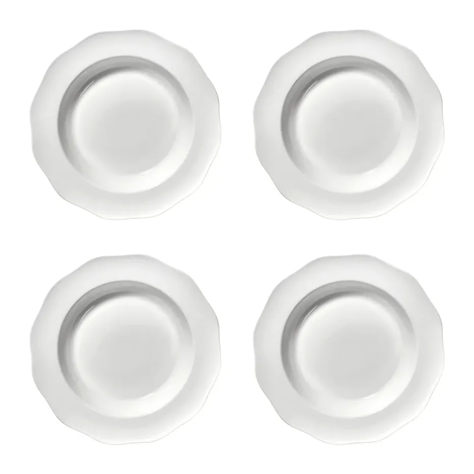 Plato de pasta Silhouette Ø22 cm set de 4, White