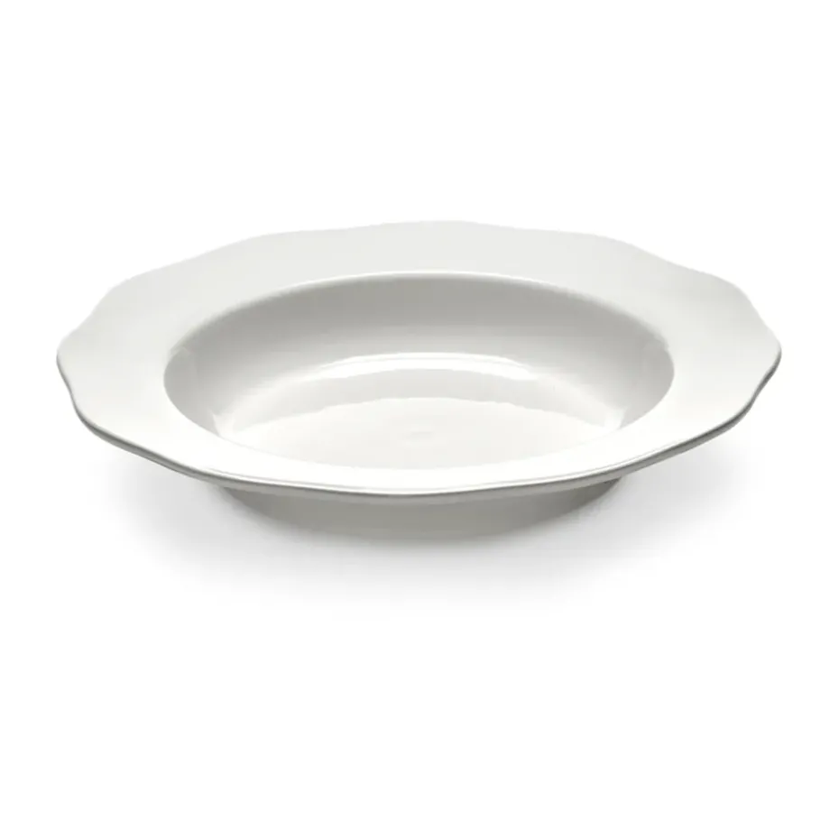 Plato de pasta Silhouette Ø22 cm set de 4, White
