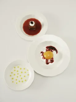Plato de pasta Silhouette Ø22 cm set de 4, White