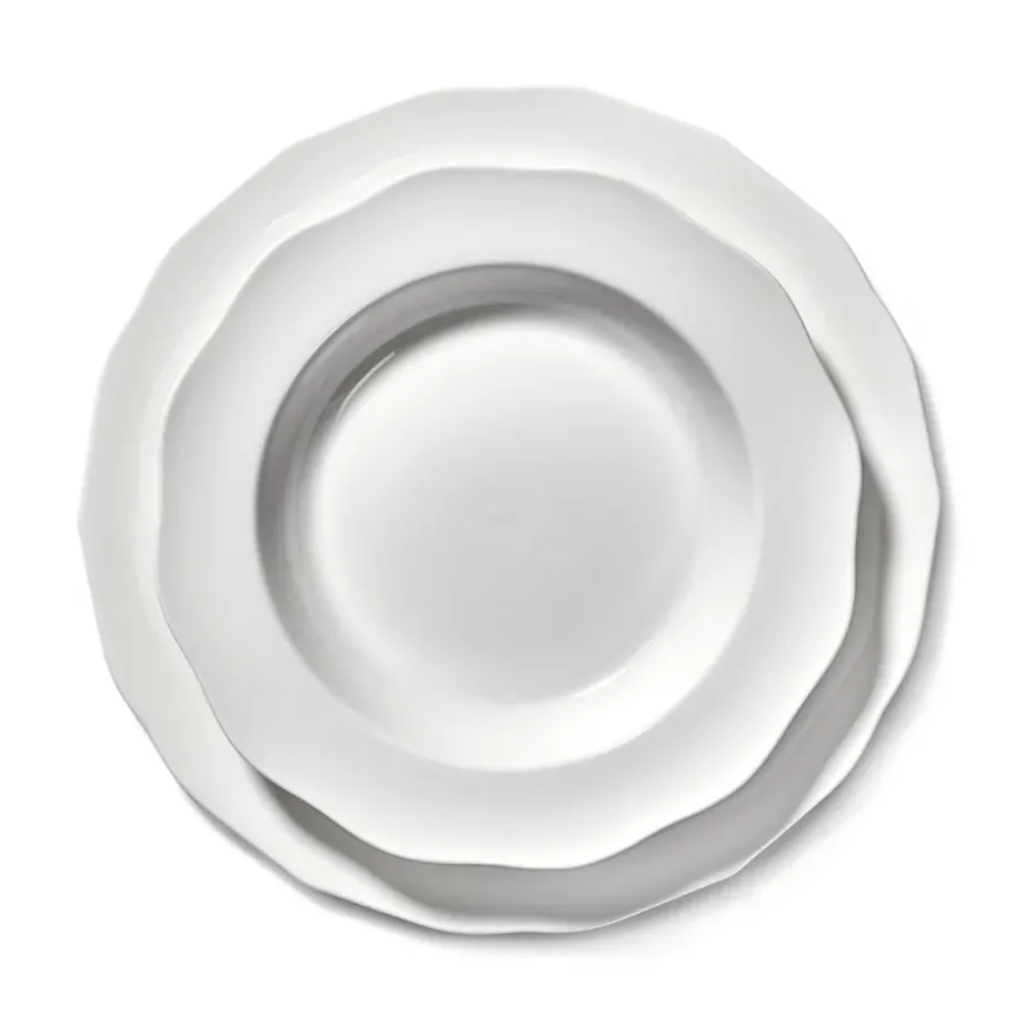 Plato de pasta Silhouette Ø22 cm set de 4, White