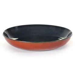 Plato de pasta Terres de Rêves 23,5 cm, Dark blue-rust