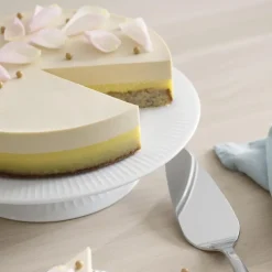Plato de tarta con pie Hammershøi Ø30 cm, blanco