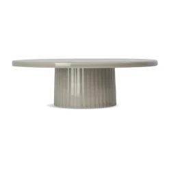Plato de tarta Flora Ø25,5 cm, Beige