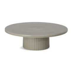 Plato de tarta Flora Ø25,5 cm, Beige