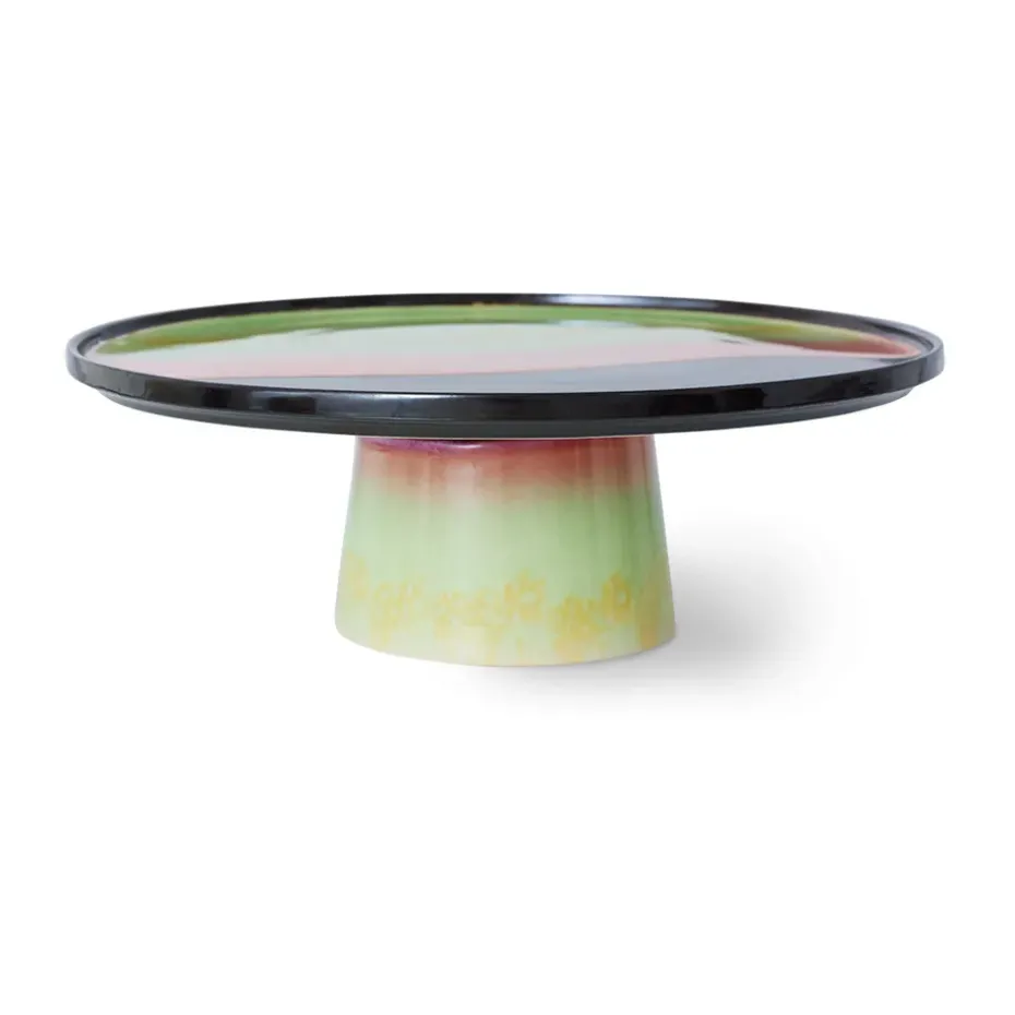 Plato de tarta 70's plateau M, Licorice